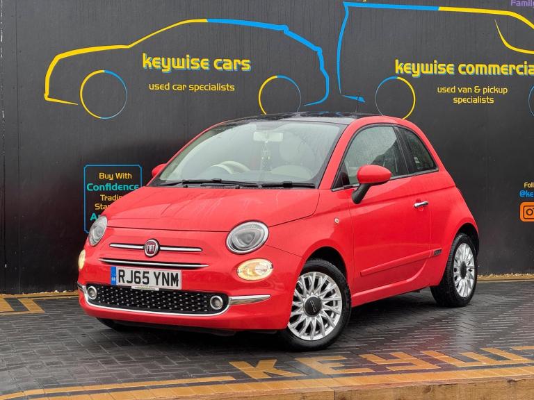 2015 Fiat 500 1.2 Lounge Euro 6 (s/s) 3dr HATCHBACK Petrol Manual