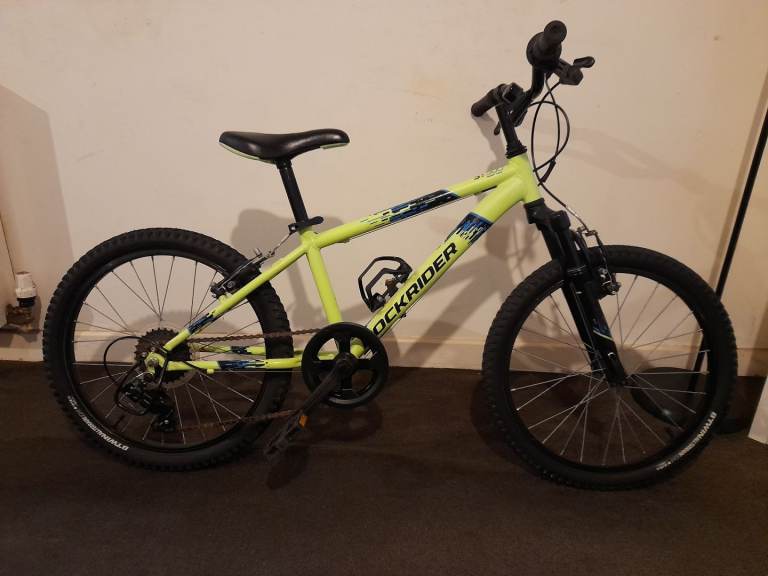 Light weight aluminium kids junior rockrider ST500 mountain bike 