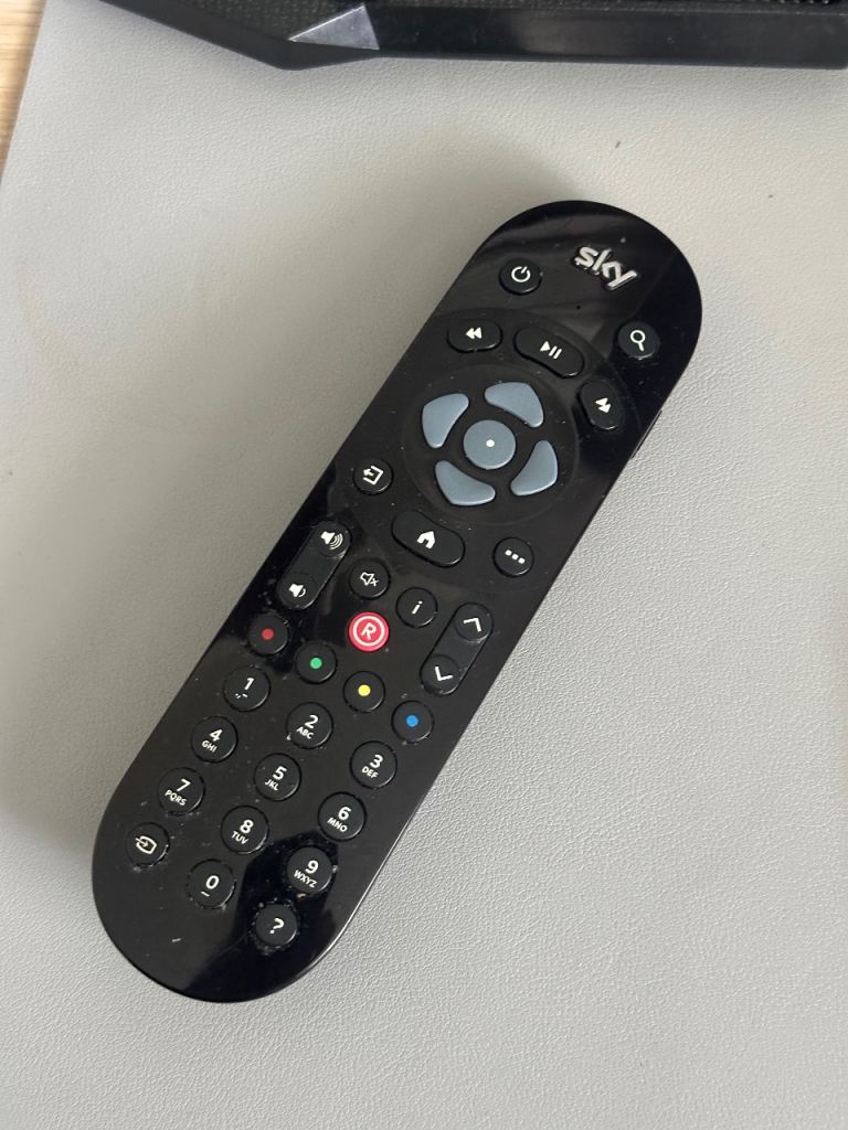 Sky TV remote 