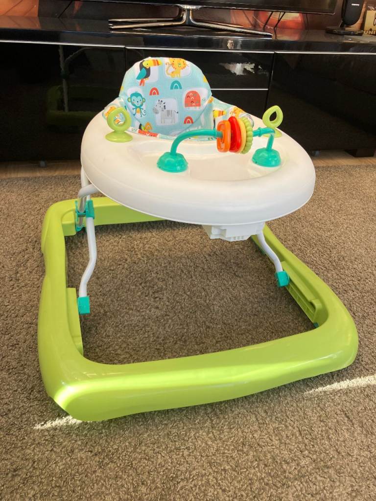 Baby Walker Chad Valley Jungle Deluxe Foldable. Excellent Condition (From a Smoke Free Home)
