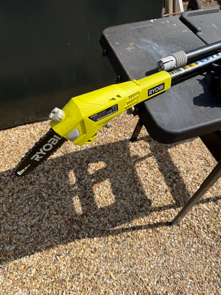 Ryobi one long reach chainsaw 18 v 