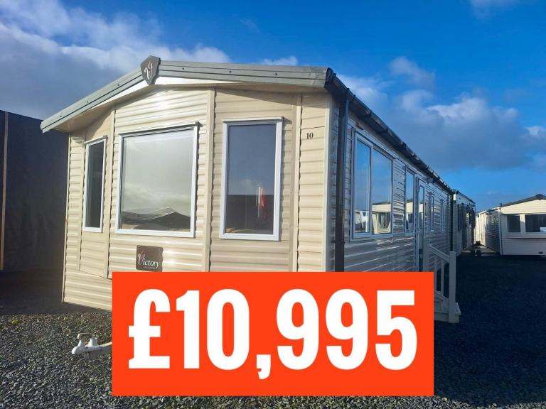 OFF SITE static caravan Scotland double glazed & heated 2 bed Victory Torino