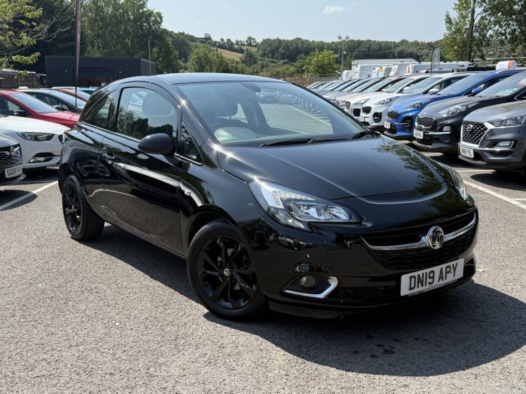 2019 VAUXHALL CORSA 1.4 i ecoTEC SRi Nav ULEZ Petrol Manual 3 Door Black