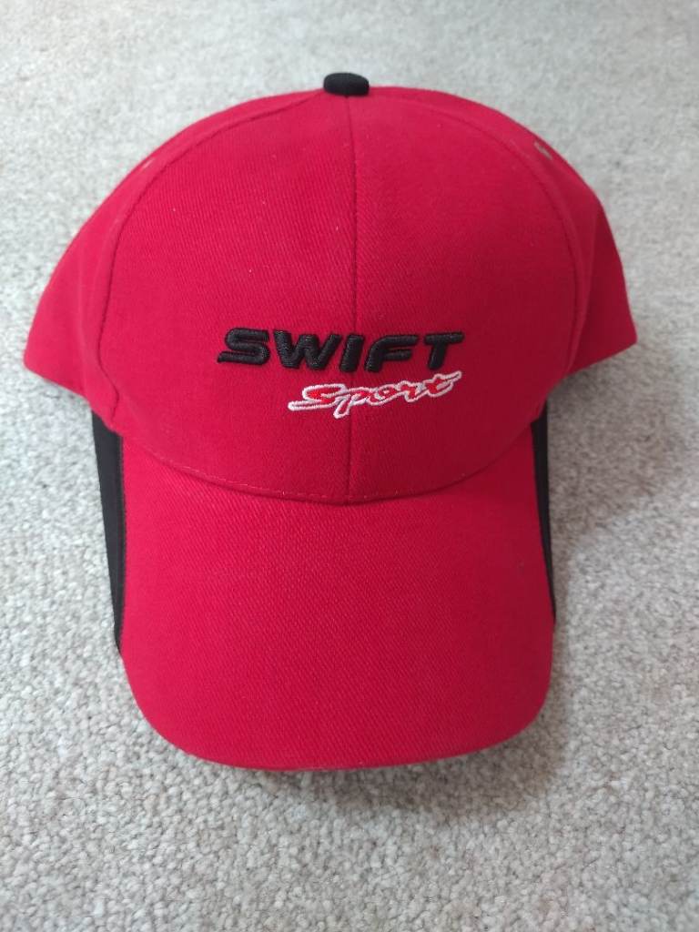 Suzuki Swift Sport Baseball Cap – Red & Black