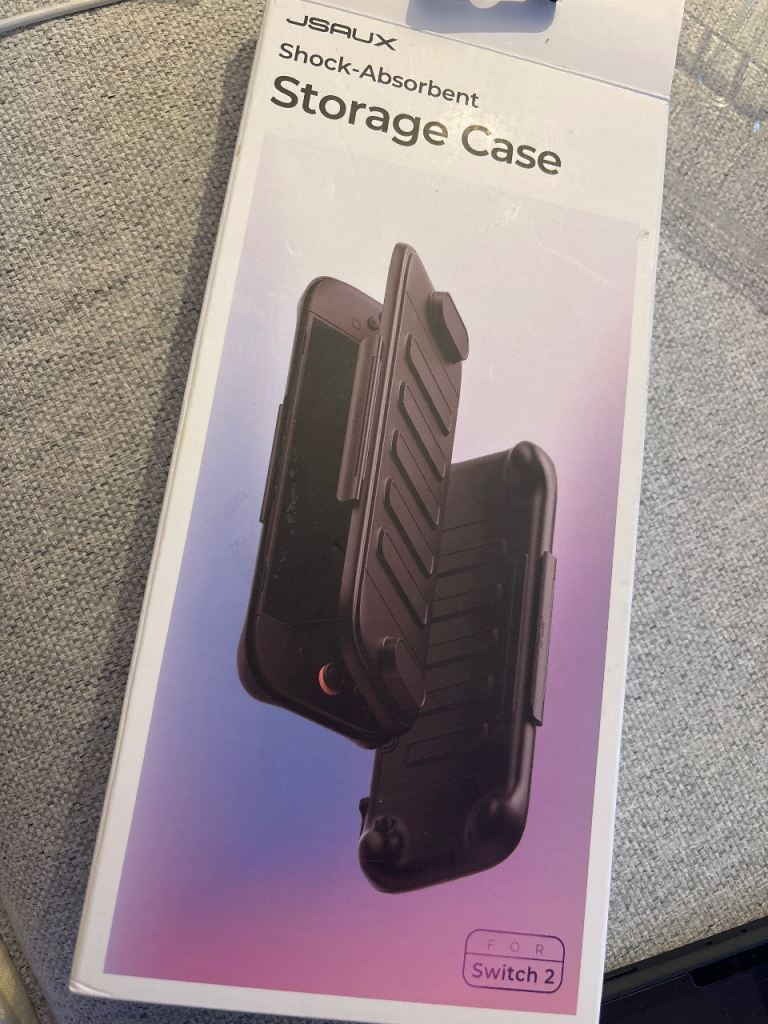 JSAUX Shock-Absorbent Switch 2 Case