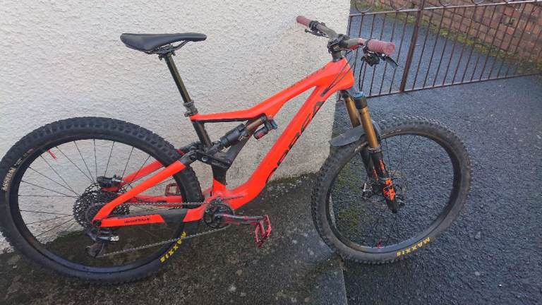 Orbea Rallon M Team full carbon full suspension enduro mountain bike size large