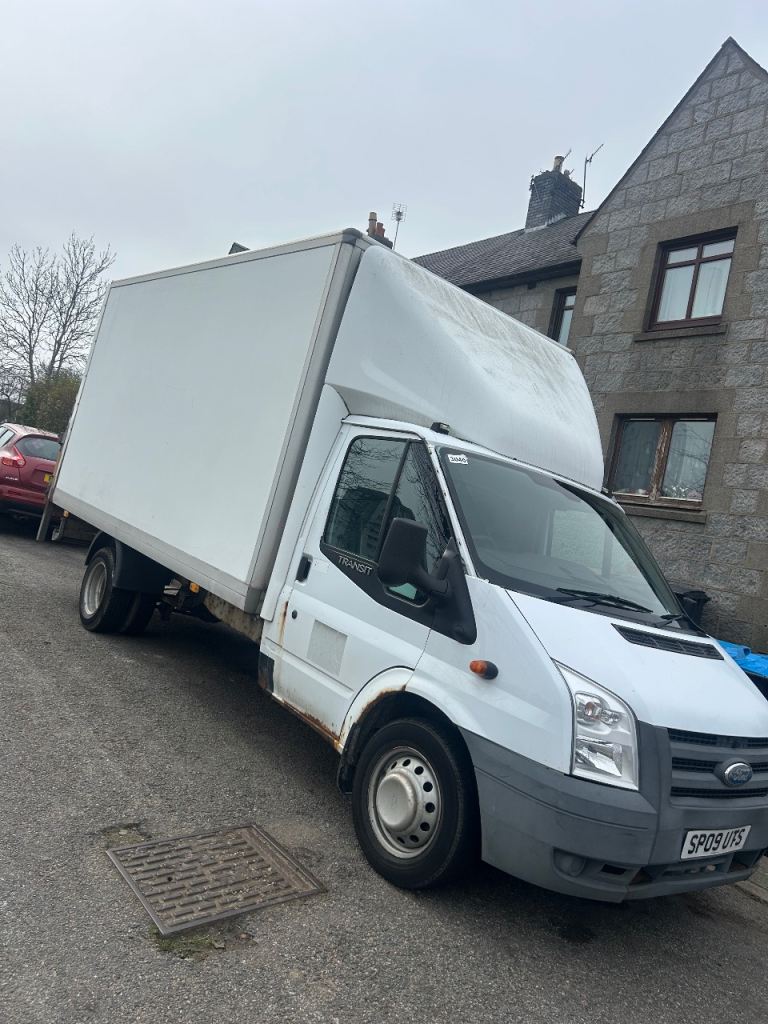 2009 Ford transit Luton van 