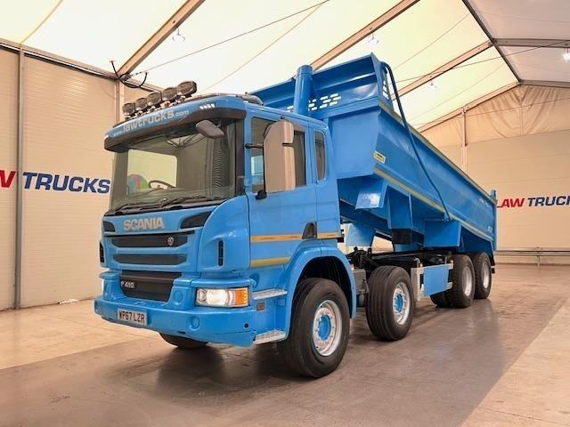 Scania P410 8x4 Day Cab Steel Tipper