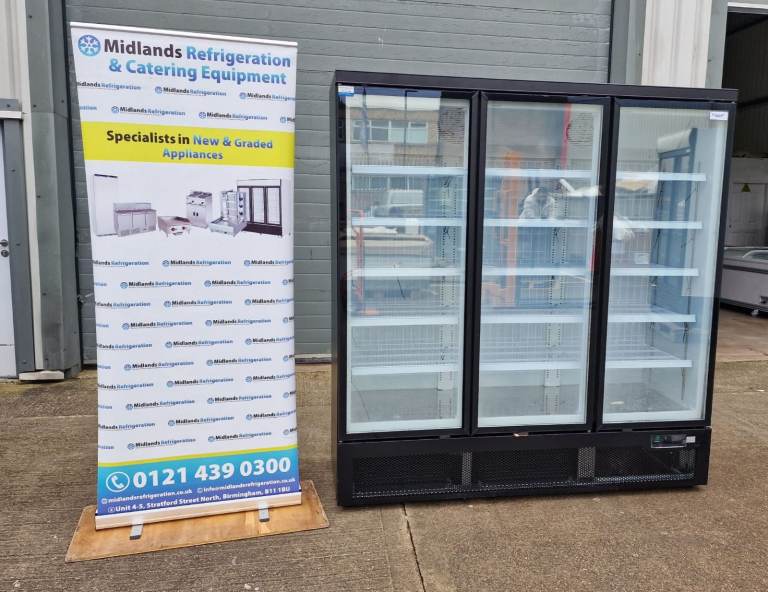  Triple Door Freezer/ Commercial Refrigeration/ Commercial Fridges and Freezers