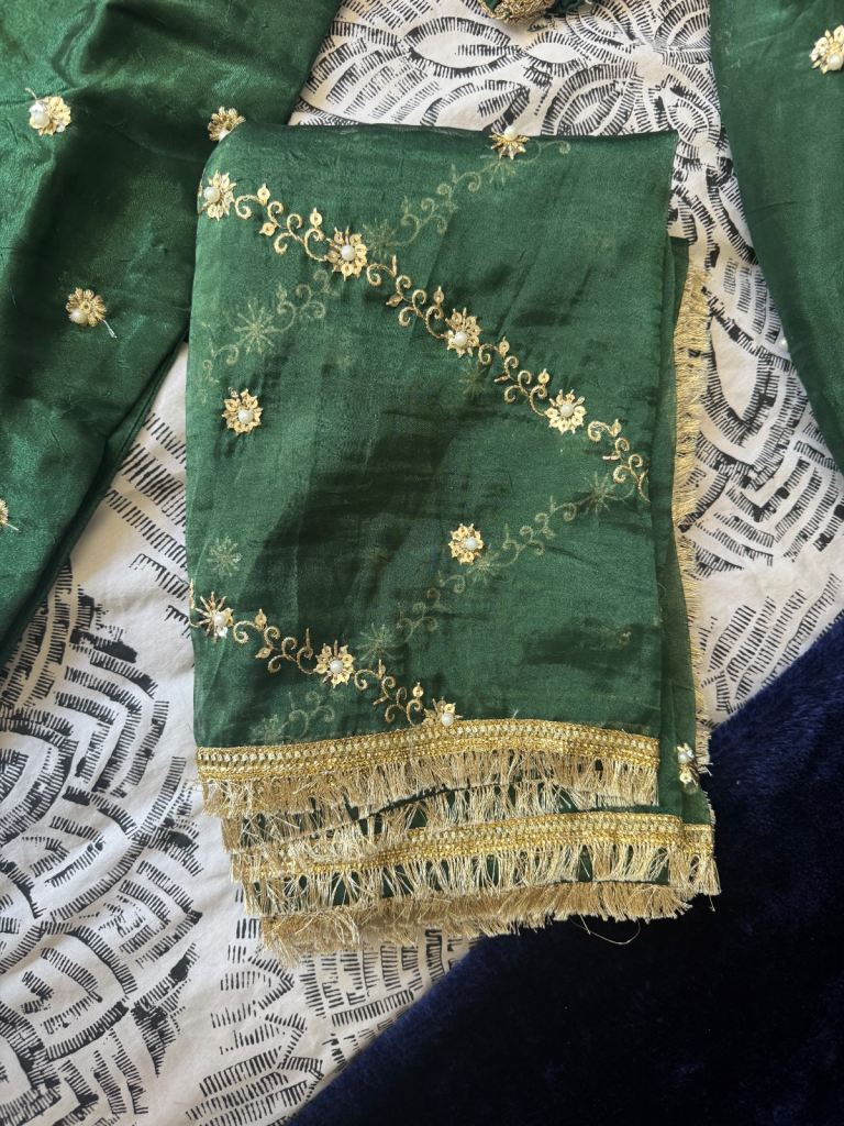 Kids Asian mehndi outfit 