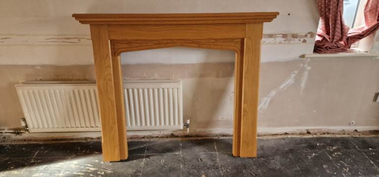 Wooden Fire Place and surround