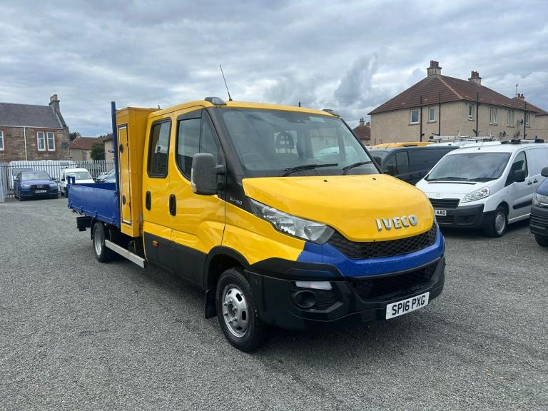 2016 Iveco Daily QUARTER TON PENNY CRANE - 11 FT TIPPING BODY DCAB  EURO6 ULEZ  NA Diesel Manual