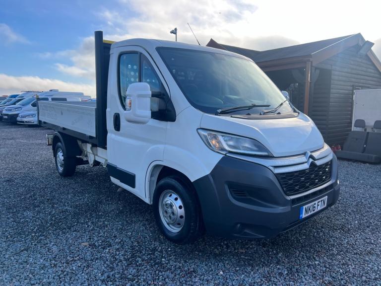 2016 Citroen Relay 2.2 HDi 130ps DROPSIDE FLATBED NO VAT 73k Dropside Diesel Manual