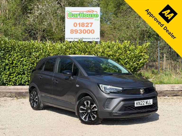 2022 22 VAUXHALL CROSSLAND 1.2 DESIGN SUV 5DR PETROL MANUAL EURO 6 (S/S)