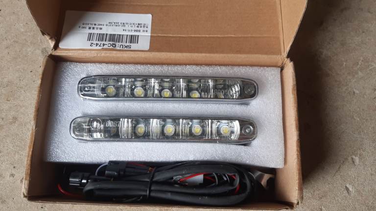 Pair of daylight running lights