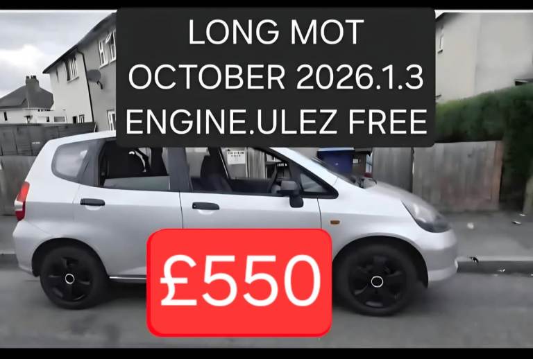 Honda, JAZZ, 1.3 Engine Ulez Free 