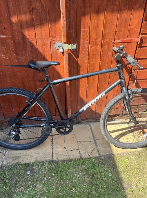 **Frog 78 - Black Colour with Rear Mudguard and New Rear Tyre Ready to Ride**
