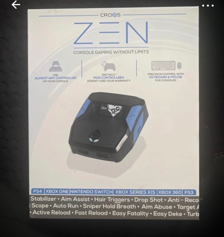 Crons zen console gaming 