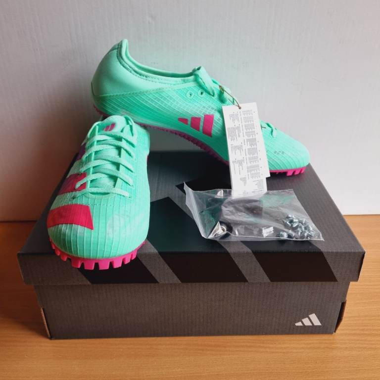 Adidas Sprintstar Green Men’s Running UK Size 8.5 & 8 Brand New With Tags And Box