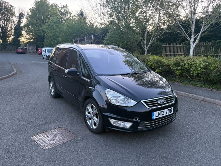 2012 12 plate Ford galaxy 2.0 TDCI automatic 7 seater black £1650