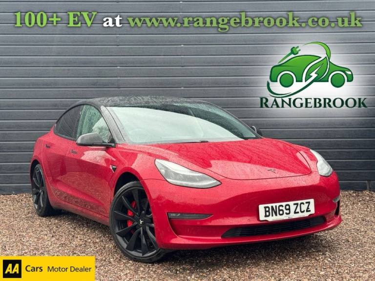 2019 69 TESLA MODEL 3 (DUAL MOTOR) PERFORMANCE SALOON 4DR ELECTRIC AUTO 4WDE (PE