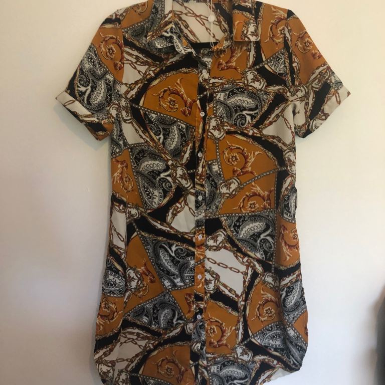 Paris Et Moi Shirt Dress Size M – New with Tags