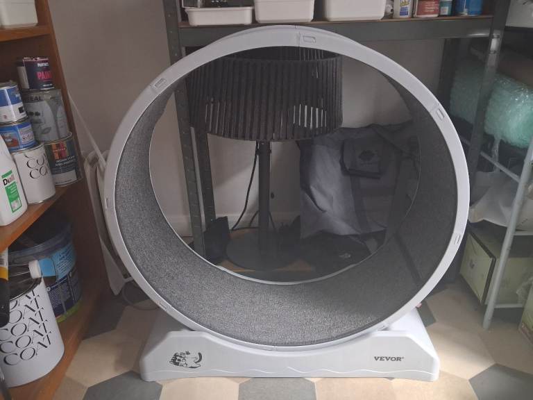 Cat Treadmill Exercise Wheel for indoor cats - nearly new condition - RRP £59.99