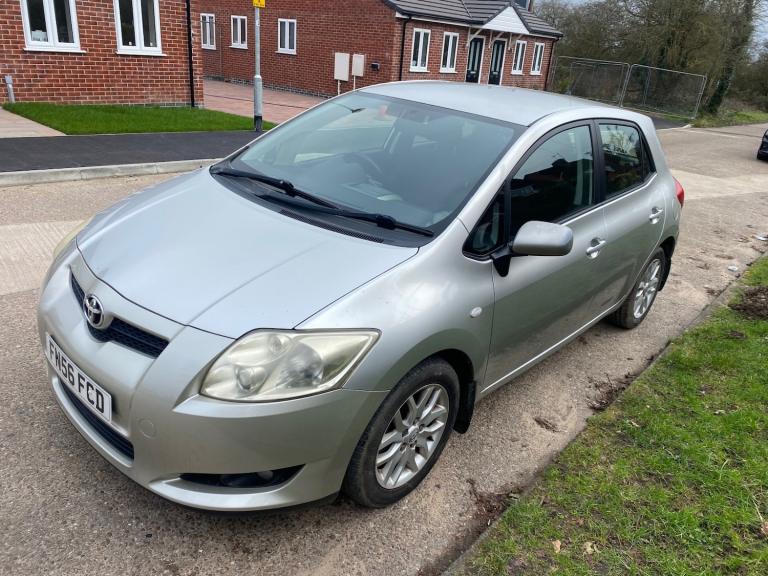 2007 TOYOTA AURIS TR VVT-I MMT AUTO 1.6 PETROL LOW MILAGE 5 DOOR H/B HPI CLEARED
