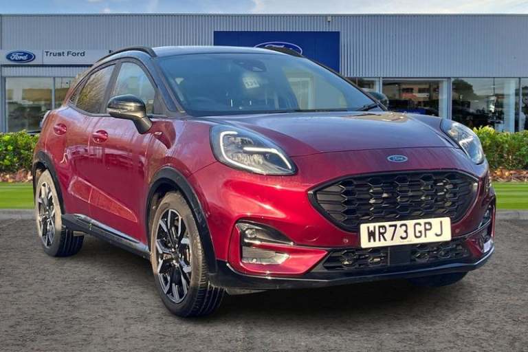 2023 Ford Puma 1.0 EcoBoost Hybrid mHEV Vivid Ruby Edition 5dr Manual Hatchback Petrol Manual