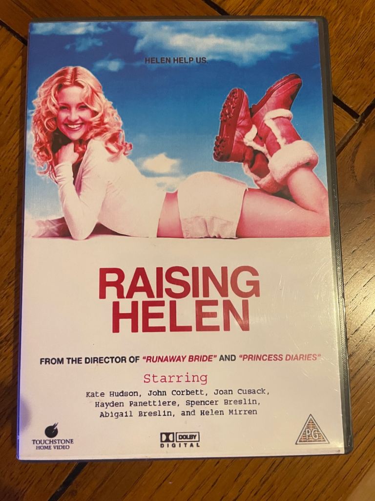 Raising Helen movie Dvd