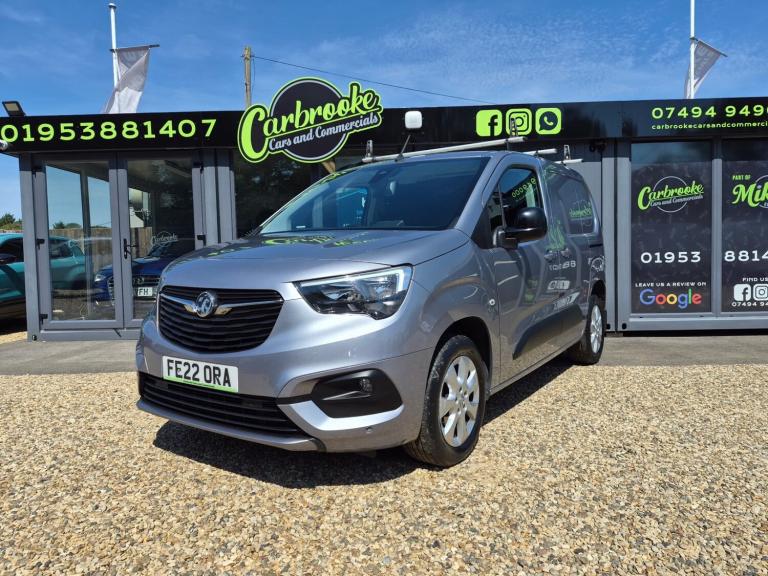 2022 Vauxhall Combo 2300 1.5 Turbo D 100ps H1 Elite Van PANEL VAN Diesel Manual