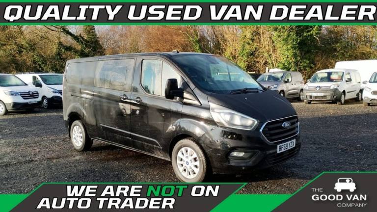 2019 Ford Transit Custom Crew Van Double Cab L2 H1 Limited Tdci 130 PS LWB 320  DCIV With Air Con...