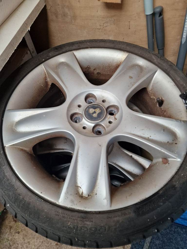 4 x17" mini alloy wheels 