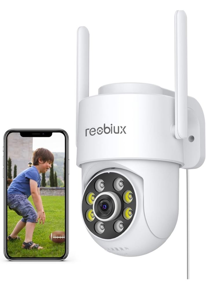 2K outdoor security camera