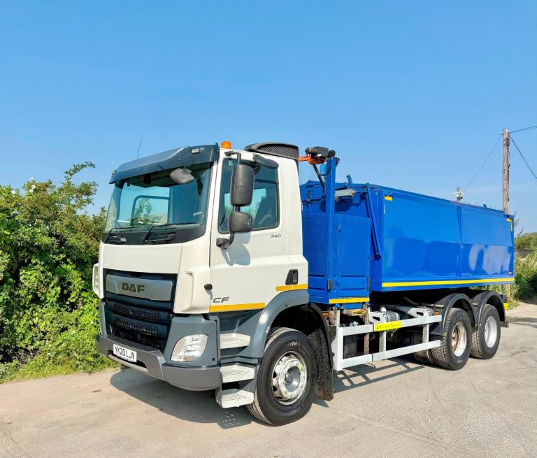 2020 DAF CF 75.340 THOMPSONS TWIN CHAMBER TIPPER HOTBOX A/C BOTTLELIFT EURO-6