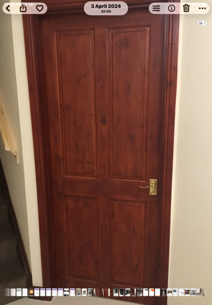 11 mahogany internal doors 