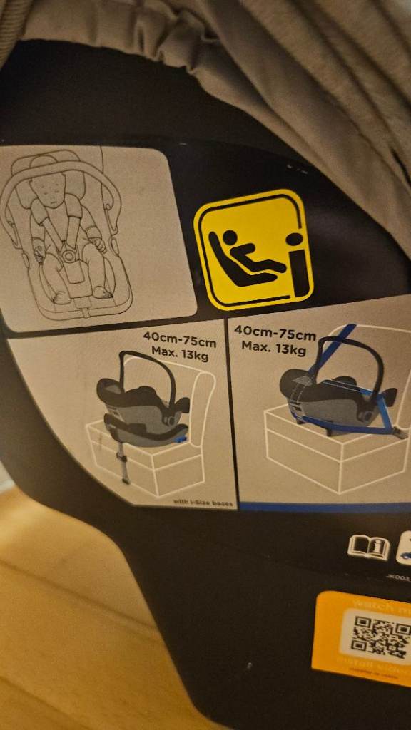 Very good used Joie 3-in-1 Baby Travel System