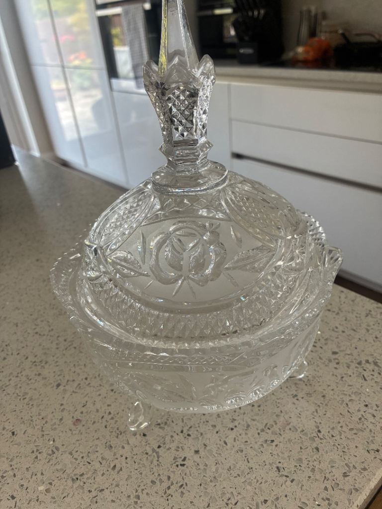 Crystal sweet bowl 