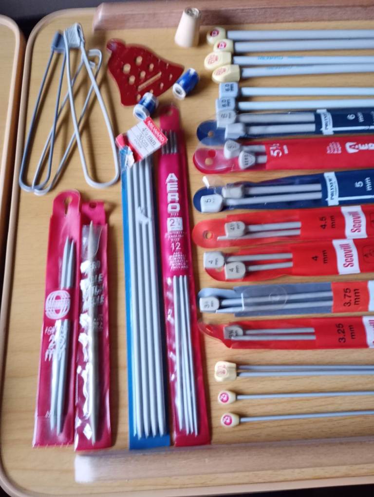 Knitting Needle Bundle – mix of Sizes and Brands., £7.00 for Sale