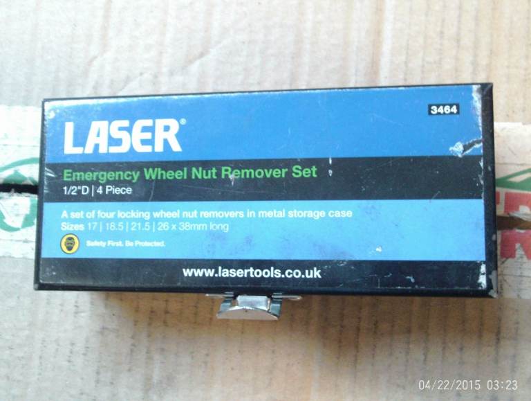 LASER,  WHEELNUT REMOVAL KIT