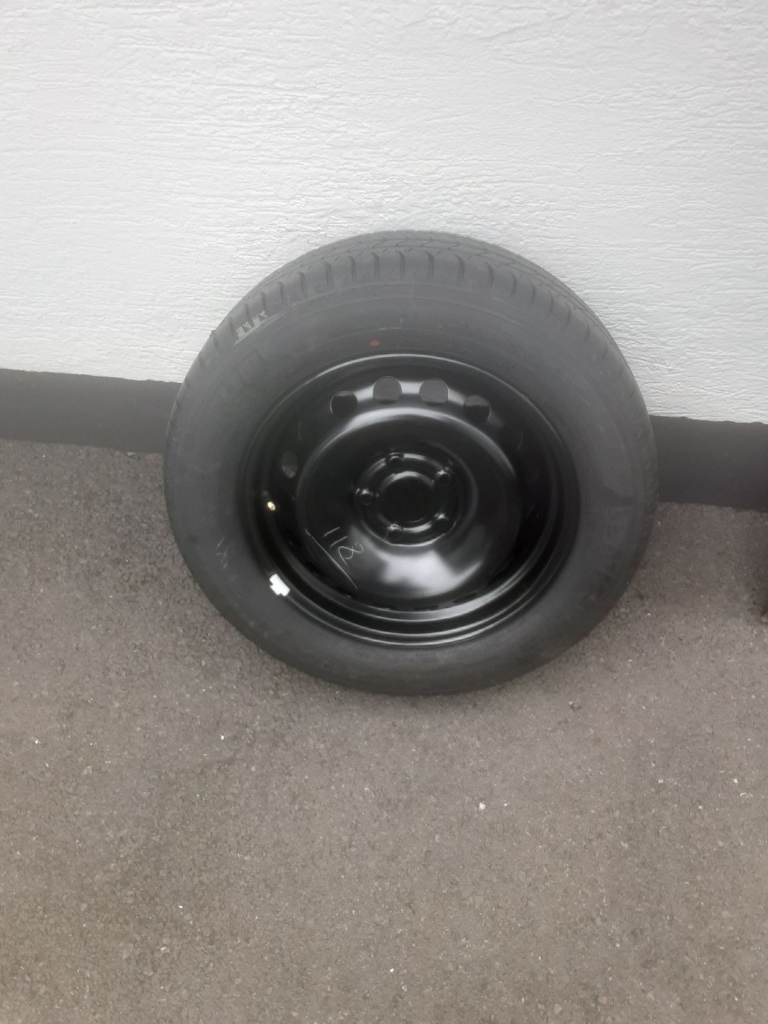 Brand new tyre on rim