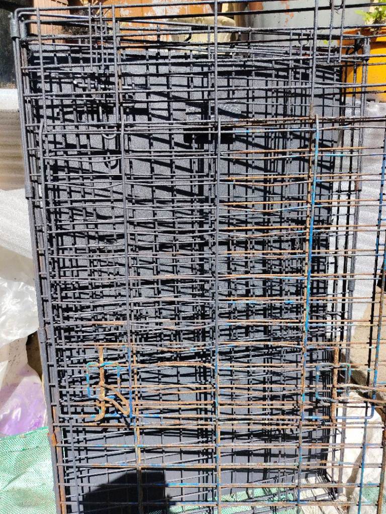 Large dog cages x3 