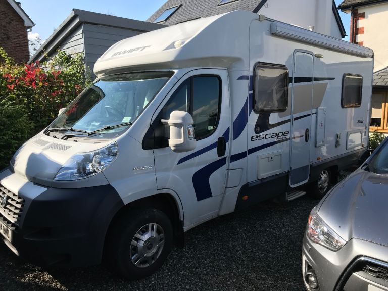 A made to measure cover by Cover Systems for a Swift Escape 662 or similar 