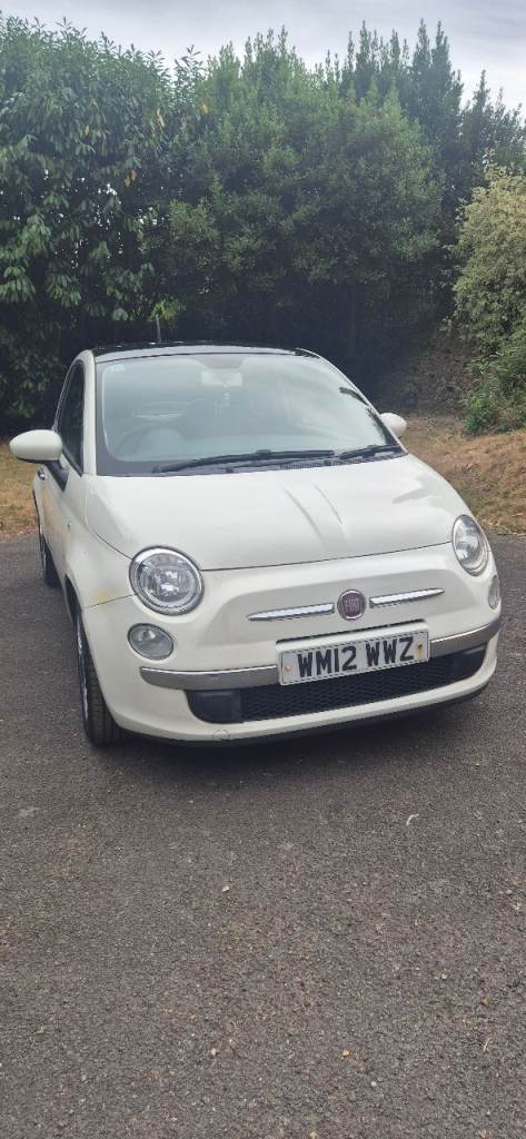 Fiat, 500, Hatchback, 2012, Manual, 1242 (cc), 3 doors