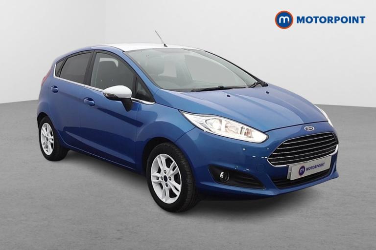 2017 Ford Fiesta 1.0 EcoBoost Zetec Blue 5dr Hatchback Petrol Manual
