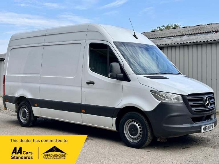 2018 Mercedes-Benz Sprinter 2.1 314 CDI RWD L2 H2 Euro 6 5dr PANEL VAN Diesel Manual
