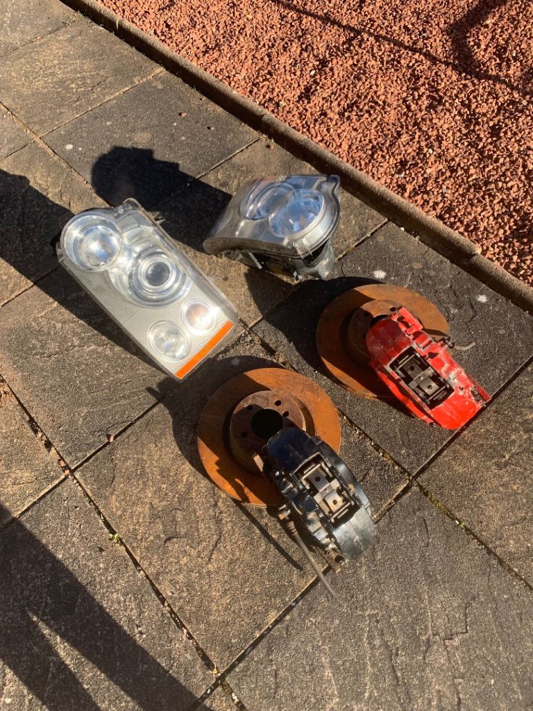 Range Rover l322 Brembo brakes headlights 