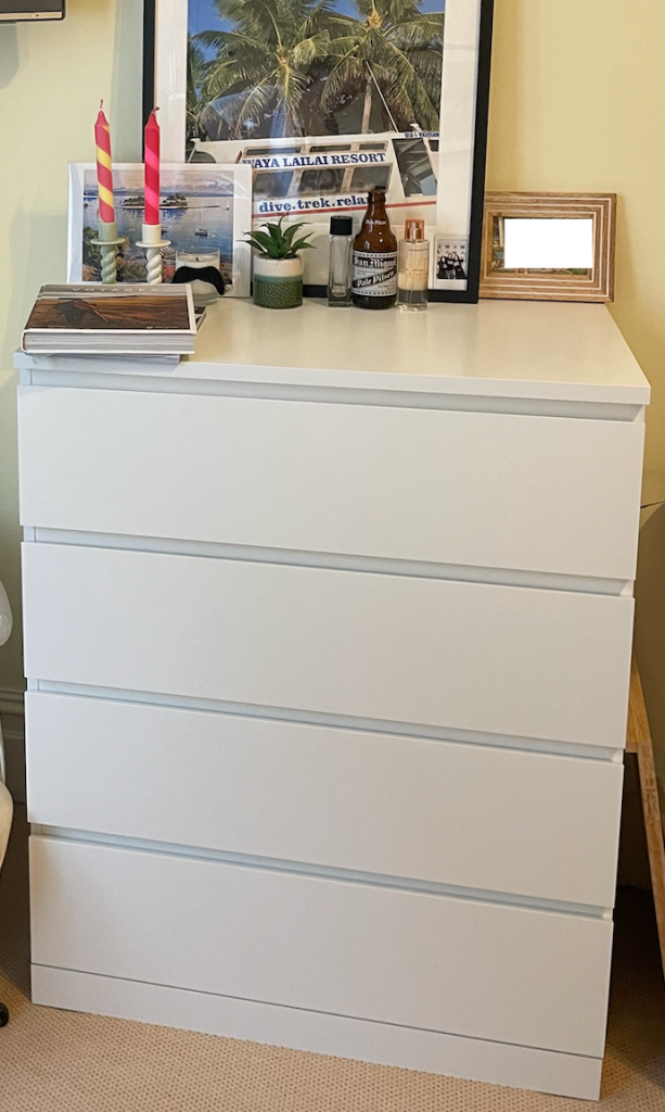 Ikea Malm White Drawers - Perfect Condition - 4 Draw