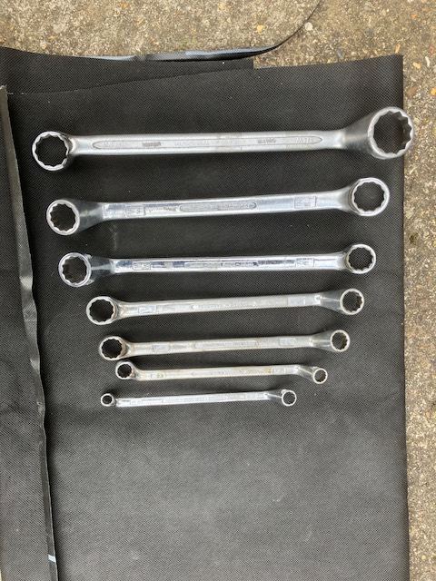 Whitworth Ring Spanner Set