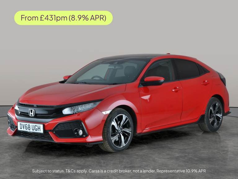 2018 Honda Civic 1.5 VTEC Turbo GPF Sport Plus Hatchback 5dr Petrol CVT Euro 6 (s/s) (182 ps Hatc...